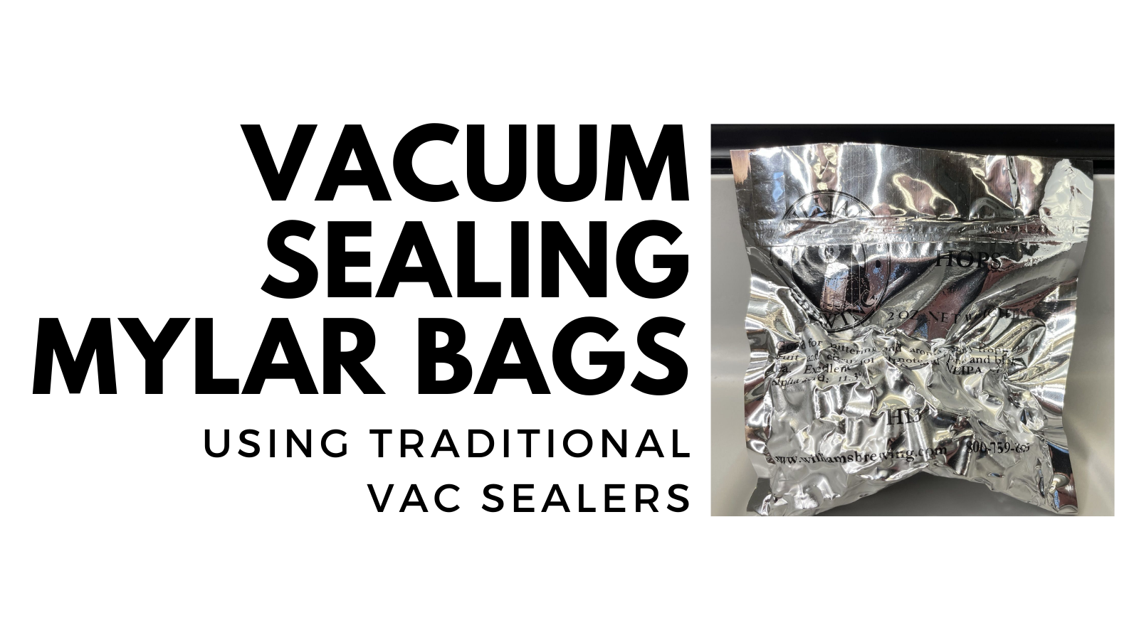 100 Aluminum Foil Mylar Vacuum Bags Sealer Fresh Food Safe Storage Packer S/M/L 