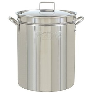 Bayou Classic 1044 44-Quart Stainless-Steel Stockpot Homebrewing