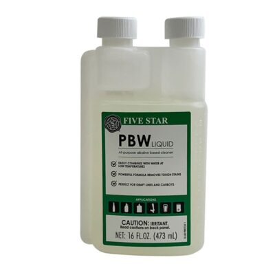 16 oz. Liquid Five Star PBW Cleaner