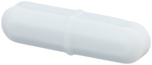 Bel-Art F37110-0112 Spinbar Teflon Octagon Magnetic Stirring Bar; 38.1 x 8mm, White