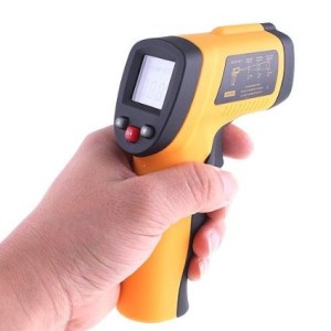 Digital Non-Contact Laser IR Thermometer -50C to 380C/ -58 °F to 716 °F Two Display