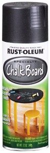 Rust-Oleum 1913830 Chalkboard Spray, Black, 11-Ounce