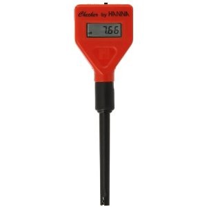 Hanna Instruments HI98103 Checker pH Tester with pH Electrode and Batteries, 0.00 to 14.00 pH, +/-0.2 pH Accuracy, 0.01 pH Resolution