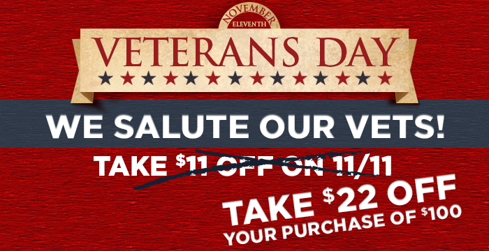 Midwest Supplies Veterans Day Sale