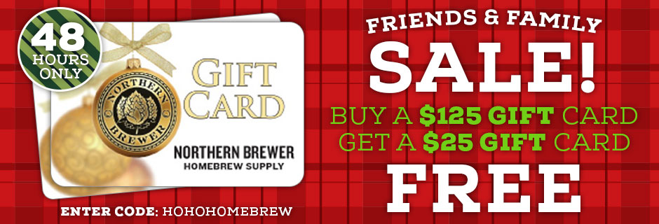 Northern Brewer Gift Card Discount