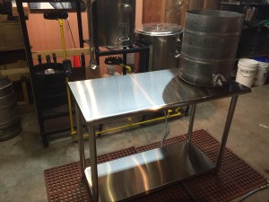 TRINITY EcoStorage NSF Stainless Steel Table, 48-Inch