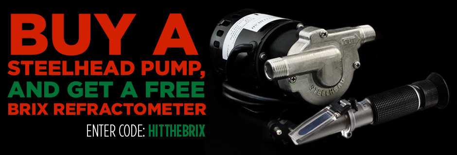 refractometer pump homebrewing