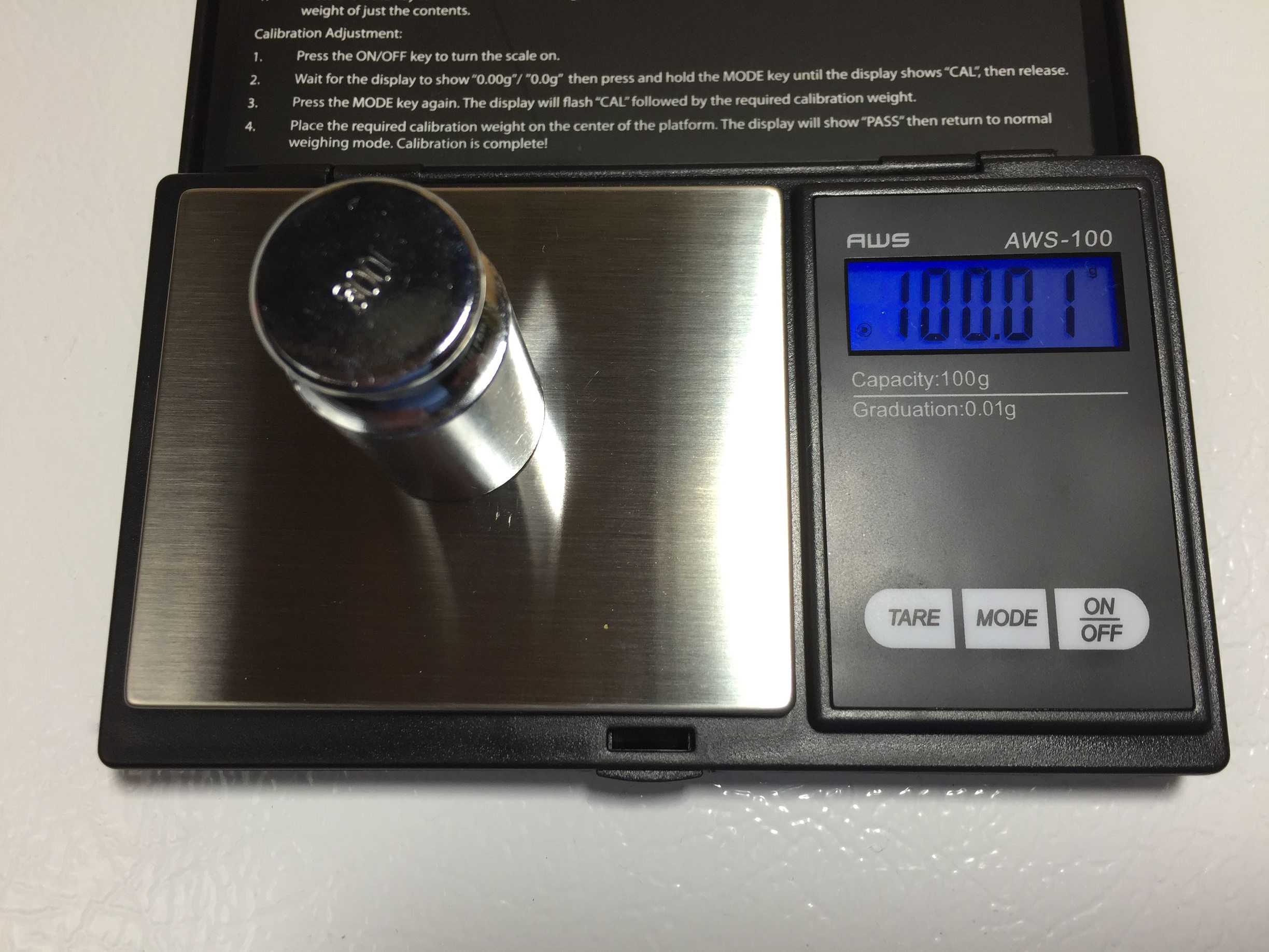 Hands On Review: American Weigh AWS-100 Digital Gram Scale – 100g