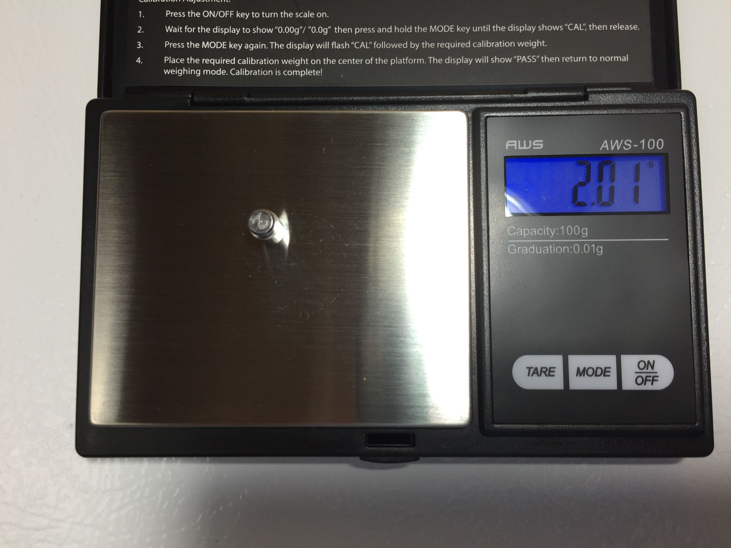 100 Gram Scale Calibration Weight