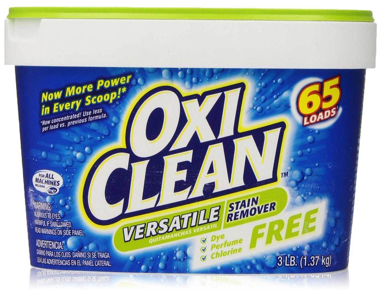 Oxiclean Versatile Stain Remover Free, 3 Pound