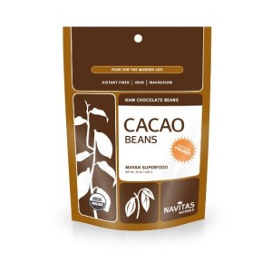 Navitas Naturals Organic Raw Cacao Beans, 8-Ounce Pouches