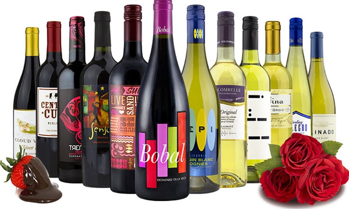 6 or 12 Bottles of Choose-Your-Own Premium Wine Plus $50 Gift Card from Heartwood & Oak (Up to 78% Off)