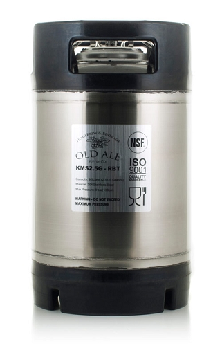 AIH New Double Rubber Handle 2.5 Gal Keg
