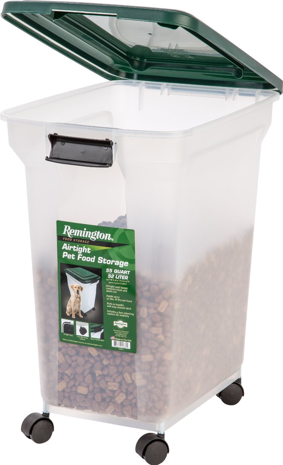 Remington Airtight Pet Food Storage