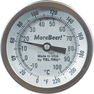 Dial Thermometer (3" Face x 6" Probe)