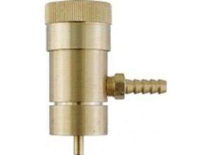 Eagle Brewing FE378 Oxygen Regulator for Disposable Tanks with Barb