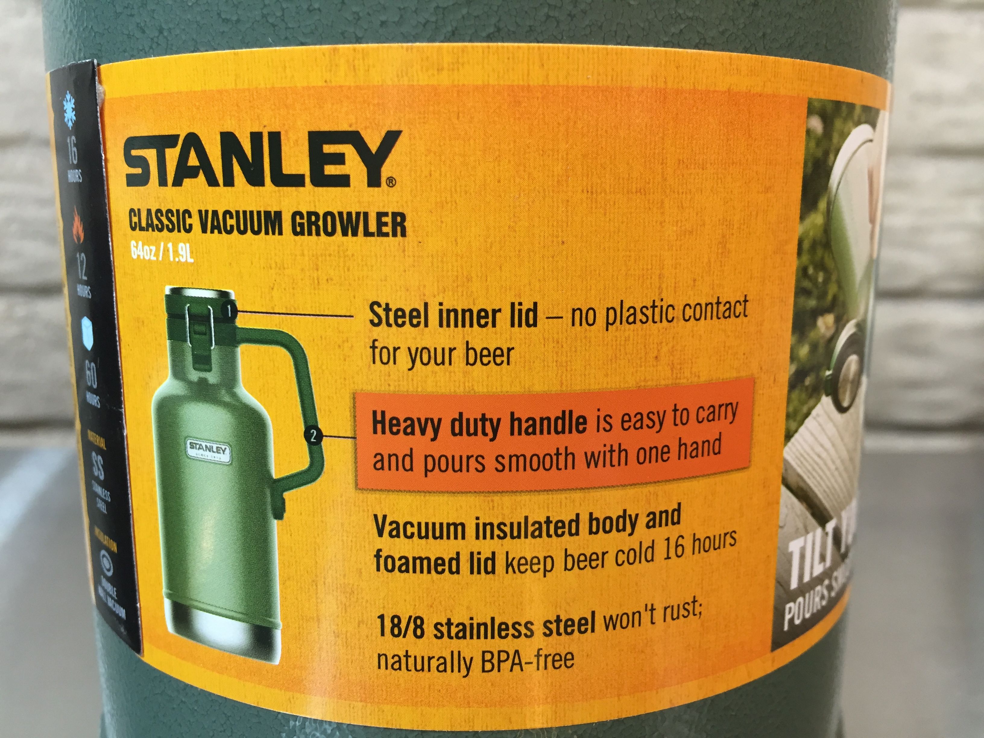 STANLEY GROWLER REVIEW 2021 - 64oz Beer Growler Outdoor Gift Set 