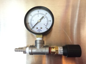 30Hg 0 Psi R 2" Dry Vacuum Pressure Gauge 1/4" Npt Lower Mount; HFS 