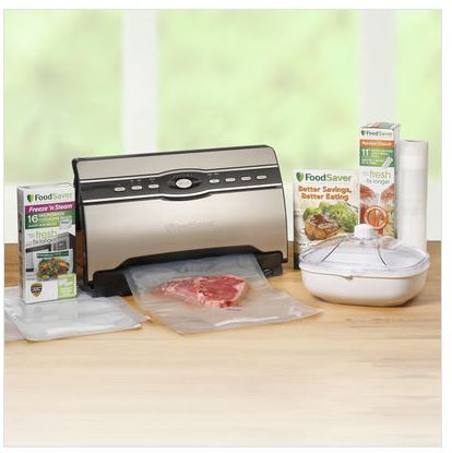 The FoodSaver® V3880 Vacuum Sealing System - The Master Chef Kit