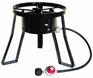 Masterbuilt MB15 15-Inch LP Cooker Stand with Cast Iron Burner