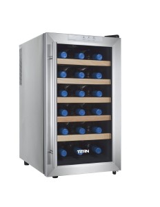 Titan TT-CWCTEFS18SZ 18 bottle Thermoelectric Wine Cooler