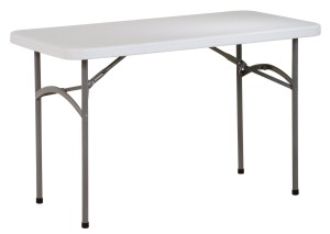 Work Smart Resin Multi-Purpose Table, 4-Feet Long