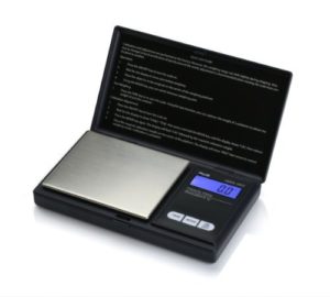 American Weigh Scales Signature Series Digital Precision Pocket Weight Scale, Black 1000G x 0.1G