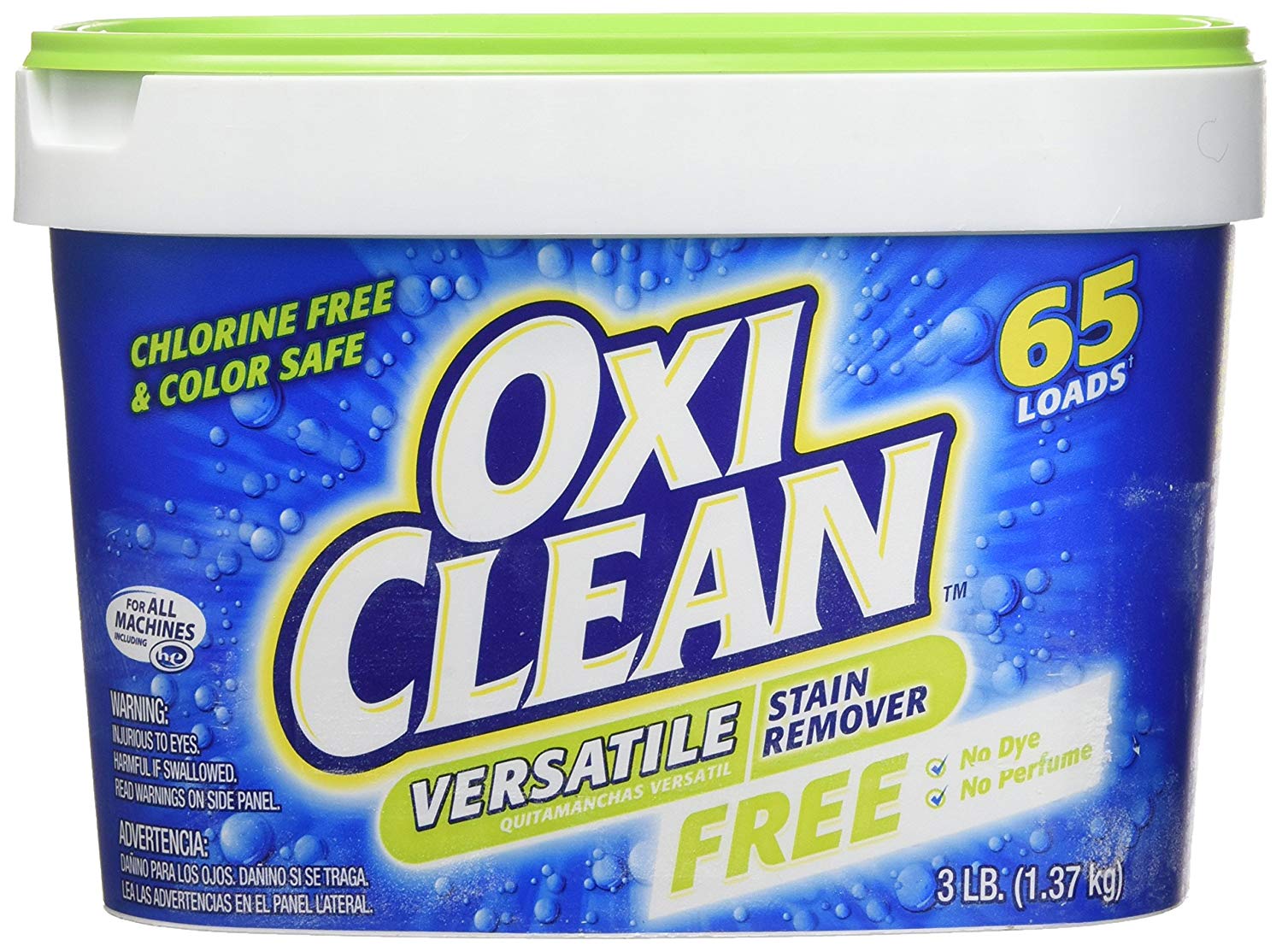OxiClean Versatile Stain Remover Free, 3 Lbs