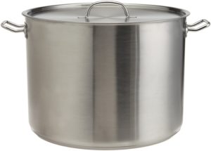 Prime Pacific Heavy Duty Stainless Steel Stock Pot with Lid, 35-Quart