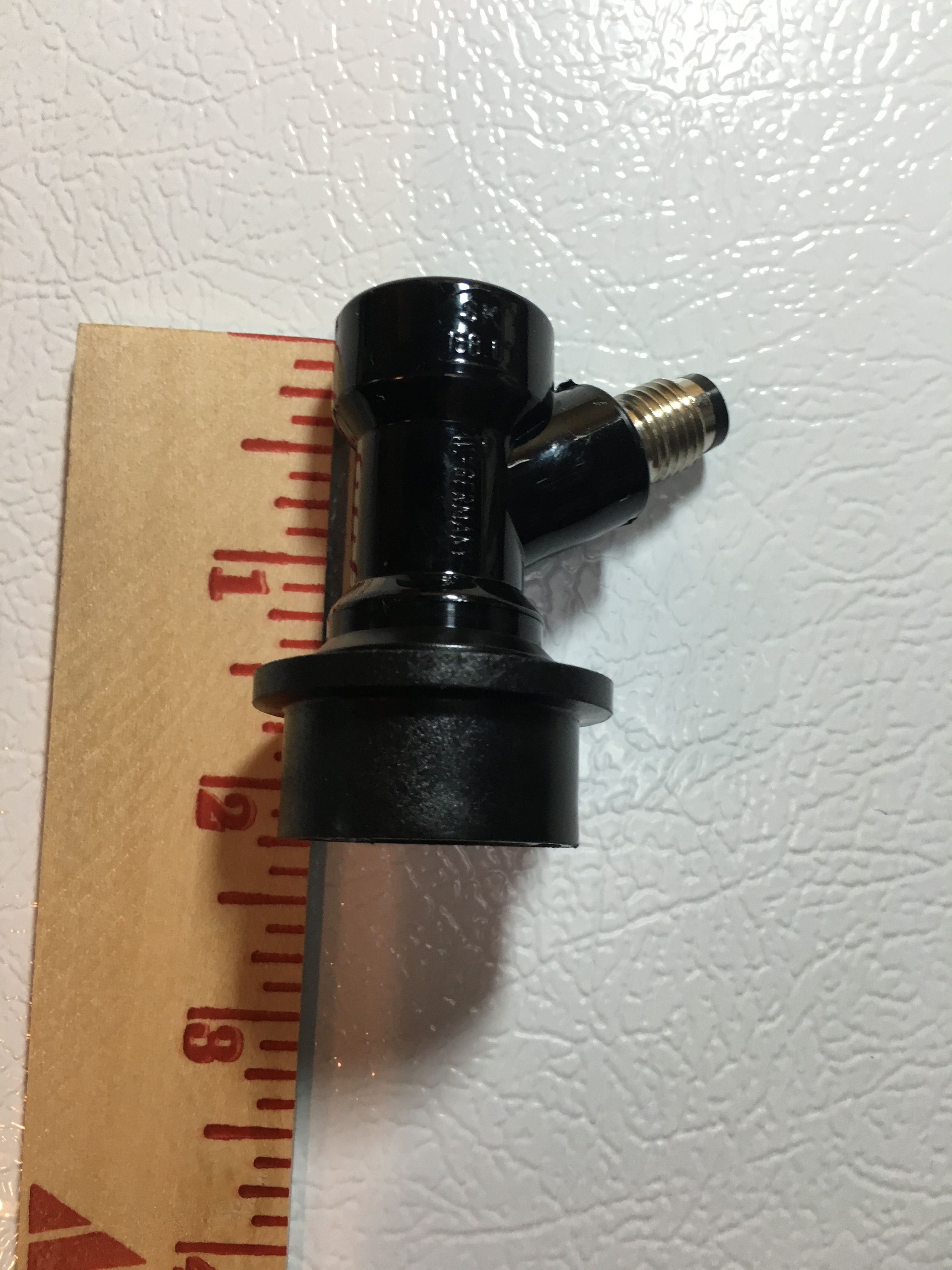 CMBecker Pin Lock Quick Disconnect (QD), Gas In, Flared