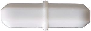 Bel-Art F37110-1388 Spinbar Teflon Octagon Magnetic Stirring Bar; 34.9 x 9.5mm, White