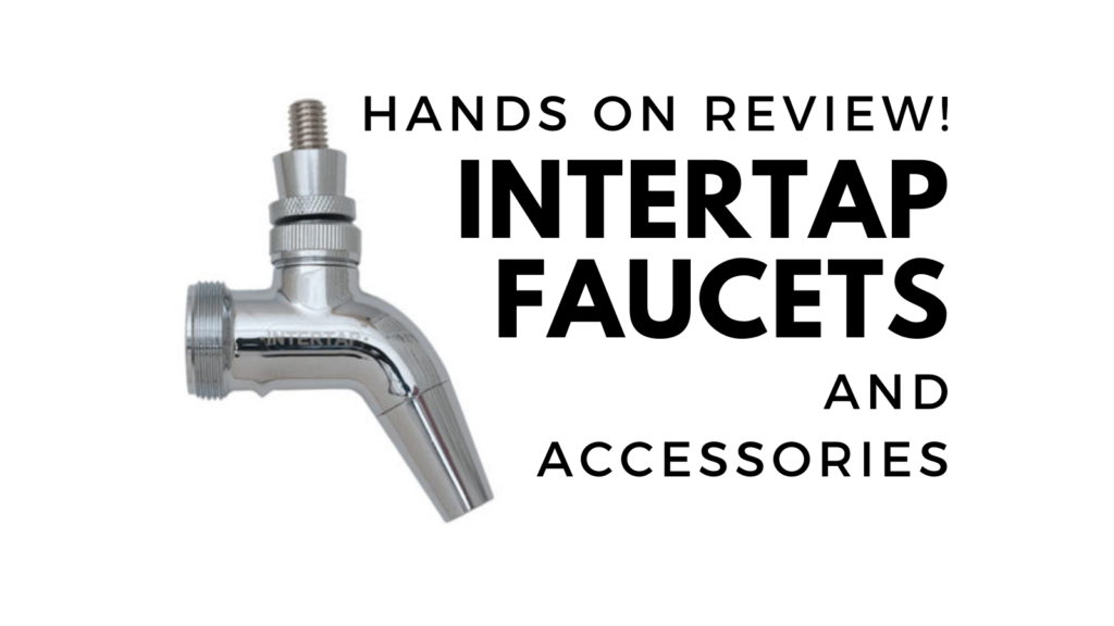 Intertap Gold Plated Forward Sealing Faucet with Flow Control 