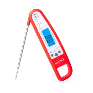 Digital Instant Read Thermometer,Electronic Food /Cooking Thermometer Barbecue Meat Thermometer Kitchen Thermometer – Food-safe Sturdy Steel Meat Thermometer Probe for BBQ, Meat, Candy,Grill