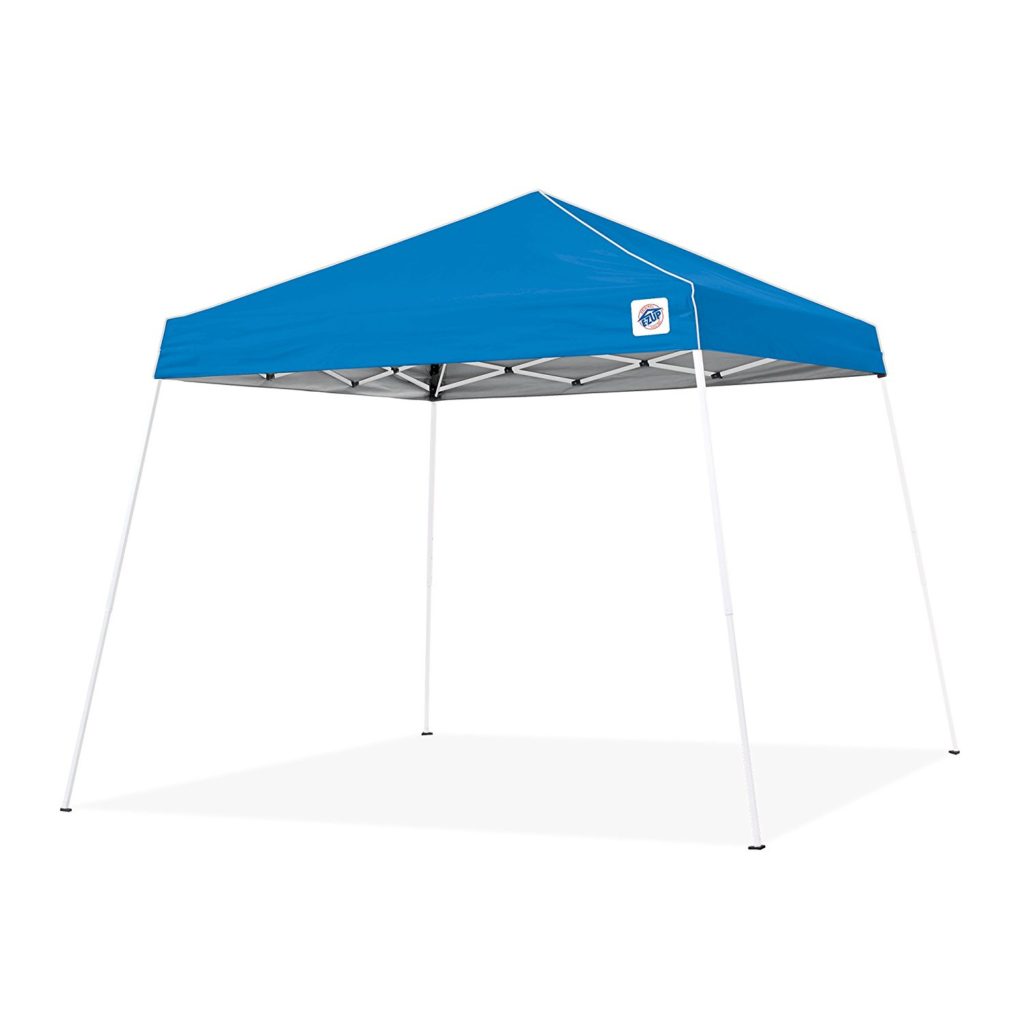 E-Z UP Swift Instant Shelter Pop-Up Canopy, 12 x 12 ft Blue