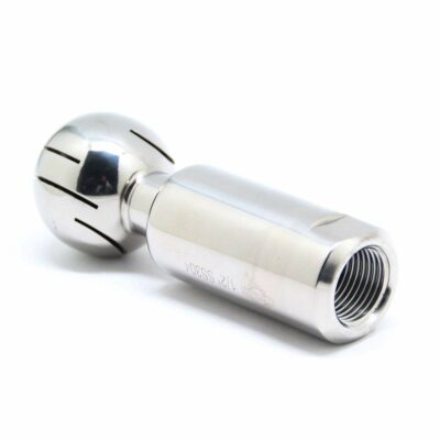 QiiMii Stainless Rotary Spray Ball Female CIP Tank Cleaning Ball 1/2"(1/2 INCH)