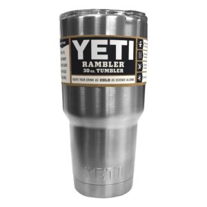 YETI Rambler 30 oz Stainless Steel Vacuum Insulated Tumbler with Lid
