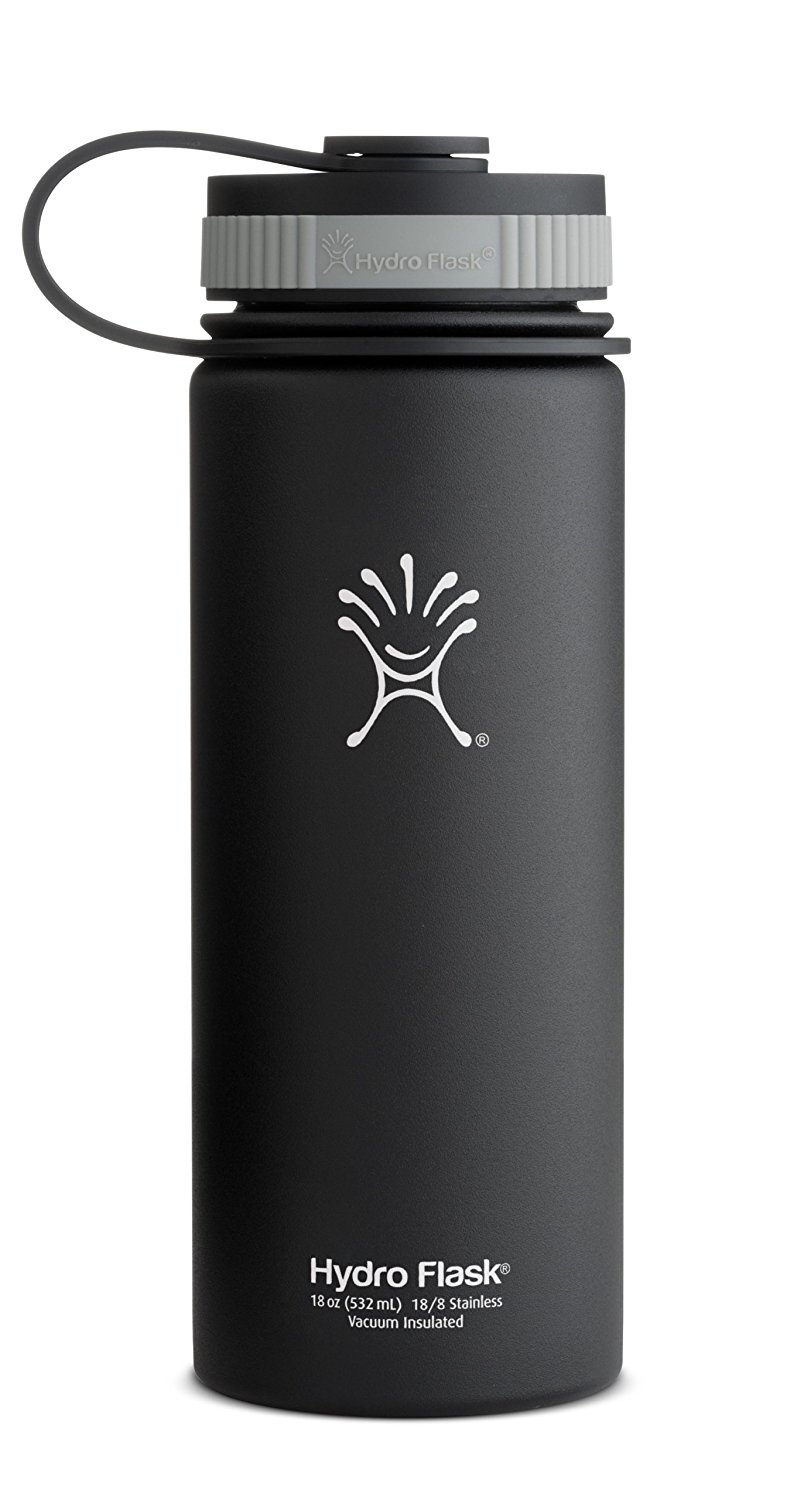Hydro Flask Insulated Wide Mouth Stainless Steel Water Bottle