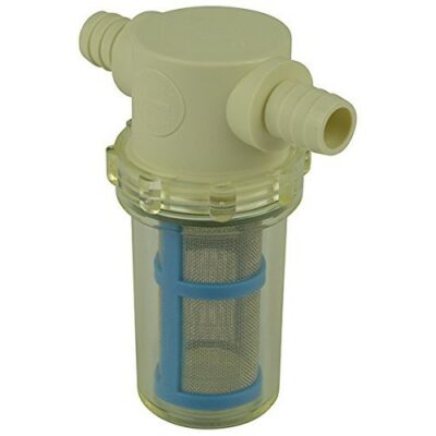 1/2" Hose Barb in-Line Strainer with 50 mesh Stainless Steel Filter Screen