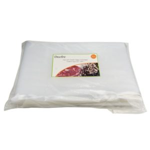 Vacuum Sealer Bags Sous Vide Bags Vacuum Packaging Pouches - Deefre 4 mil Thickness Commercial Grade Food Sealer Bags for FoodSaver and Sous Vide BPA Free Fit All Sealers (100 Gallon Bags 11"x16")