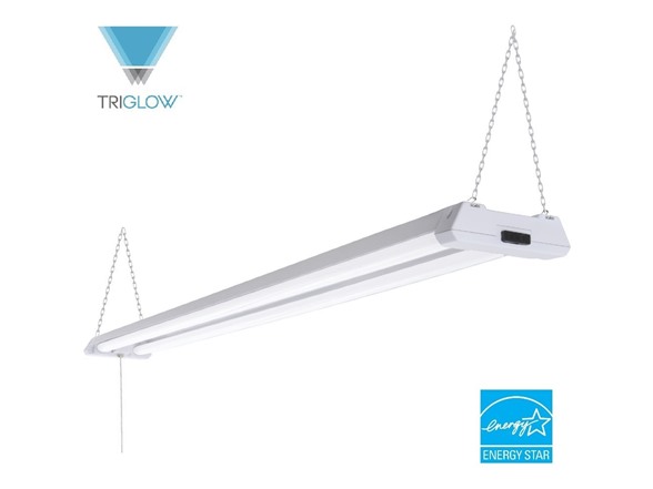 TriGlow T83901 40-Watt LED 4' Linkable Shop Light