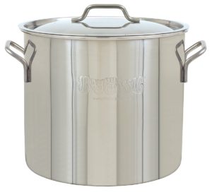Bayou Classic 1440 Bayou Stainless Brew Kettle, 40 quart, Stainless Steel