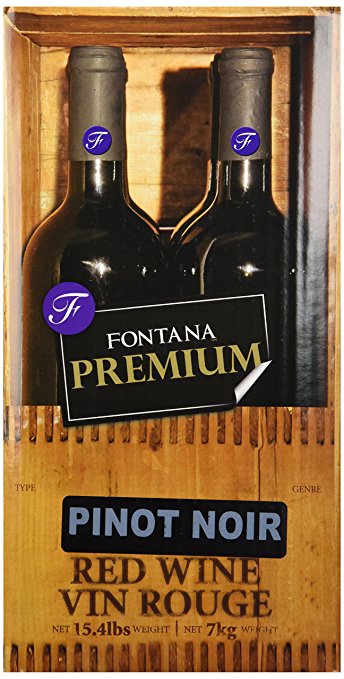 Pinot Noir Fontana Wine Making Kit Premium 23 Liters