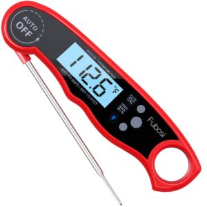 Meat Thermometer - Fubosi Digital Meat Thermometer Instant Read Food Thermometer with Calibration and Backlight Functions, Digital Cooking Thermometer for Grilling BBQ Water Milk Tea Bathing(for Baby)