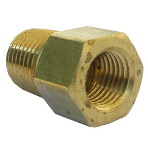 LASCO 17-6783 1/4-Inch Female Flare by 1/4-Inch Male Pipe Thread Brass Adapter