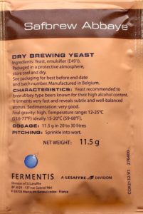 Safbrew BE-256 Dry Brewing Yeast 11.5 grams