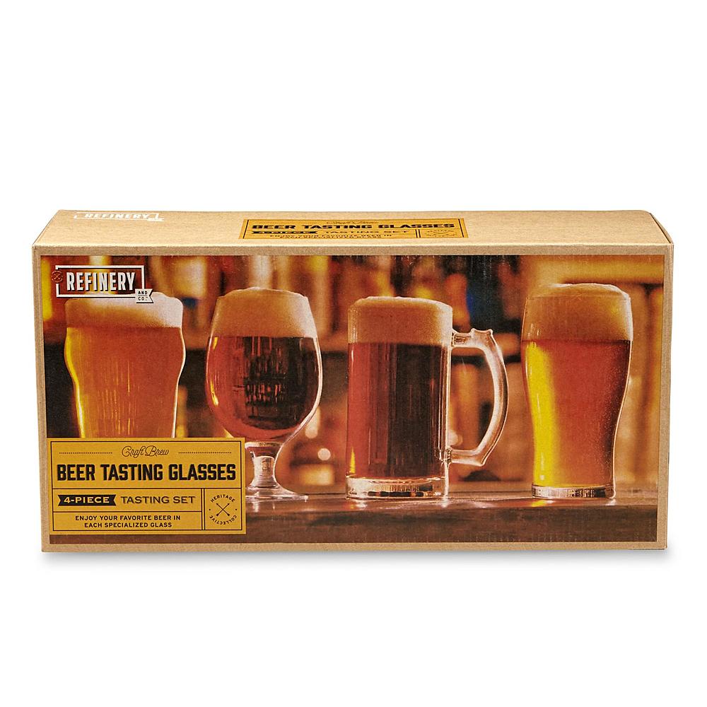 4-Piece Beer Tasting Glasses Set