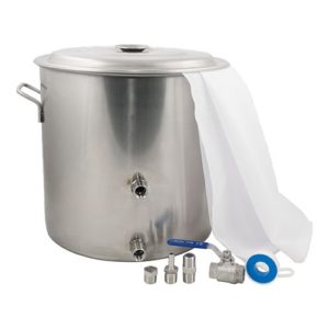 BIAB Brew in a Bag Stainless Steel Brewing Kettle Kit