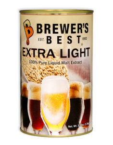 Dented BOGO Brewer's Best Extra Light Liquid Malt Extract 3.3 lb