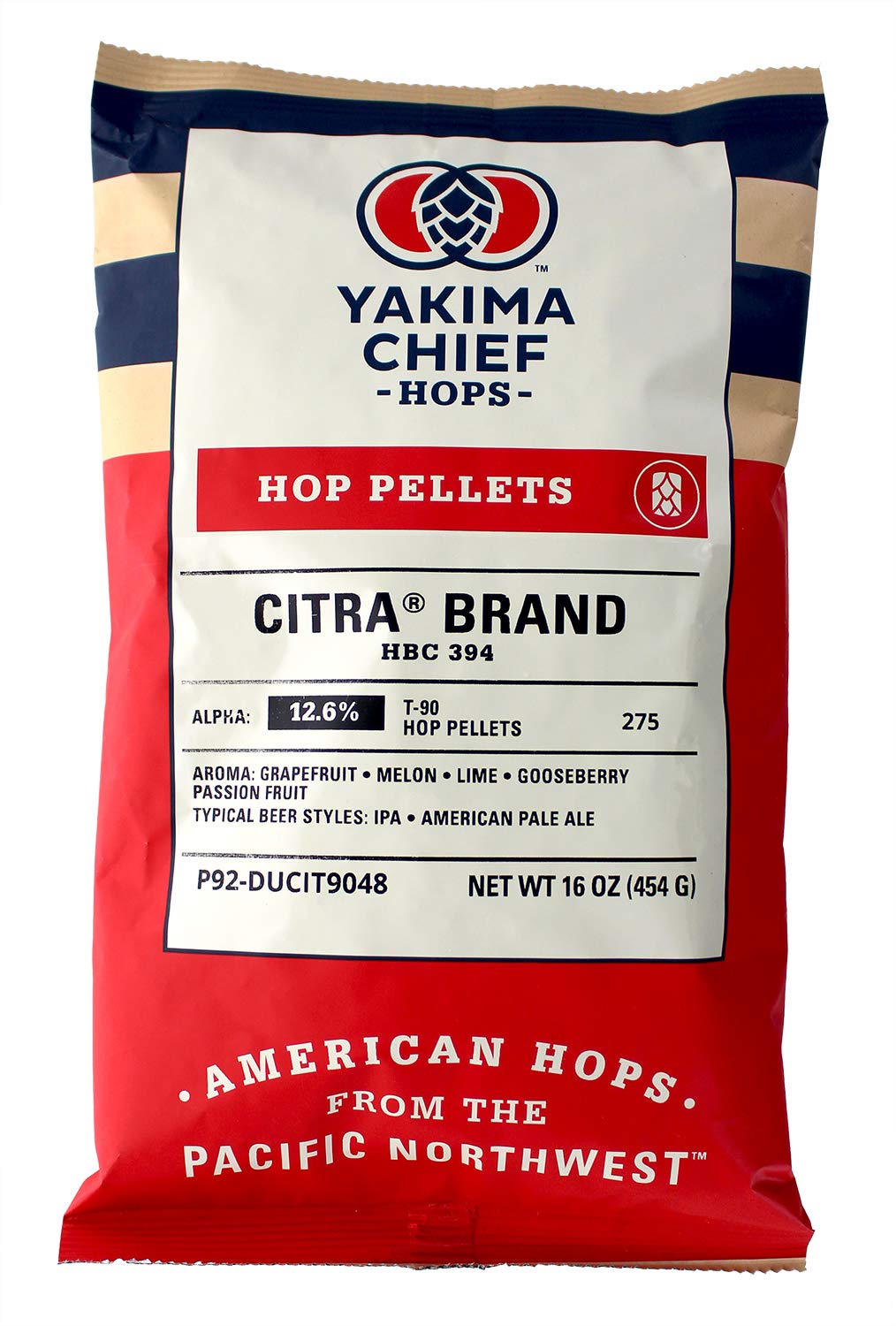 HopUnion A2-AAP3-2IVA Citra Hops One Pound Pellet