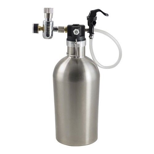 Ultimate Father's Day Growler Kit Stainless Travel Keg Double Wall Insulated
